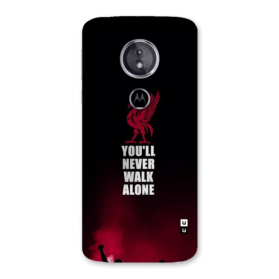 Walk Alone Back Case for Moto E5