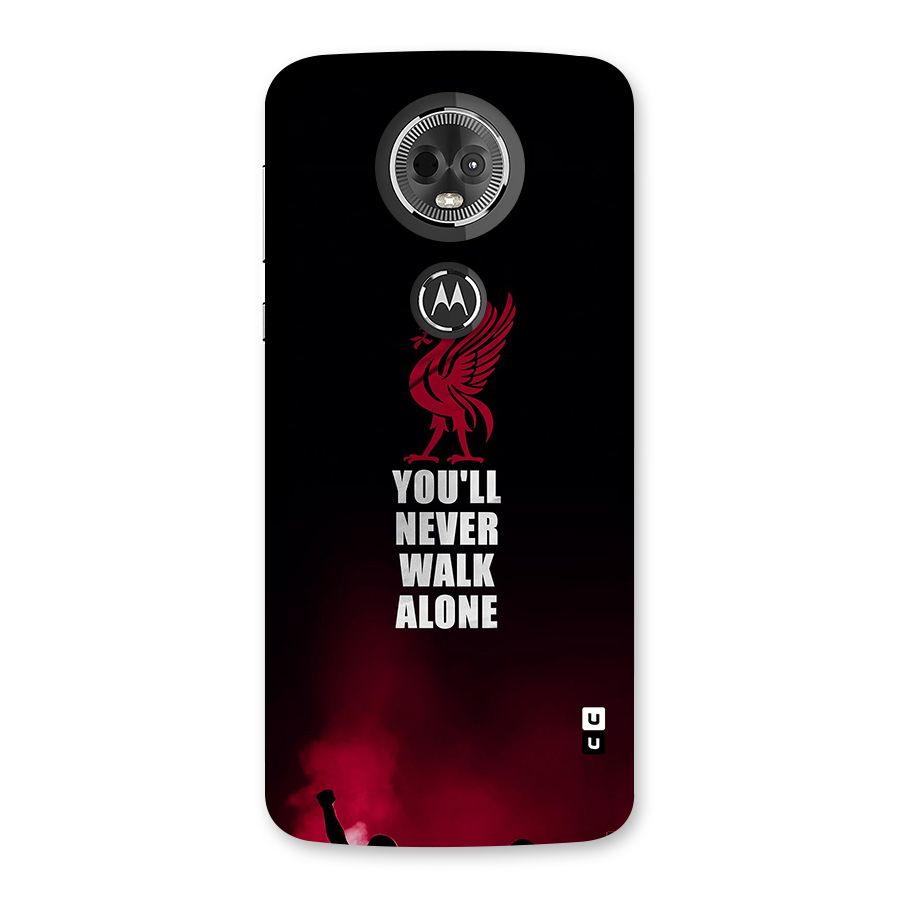 Walk Alone Back Case for Moto E5 Plus