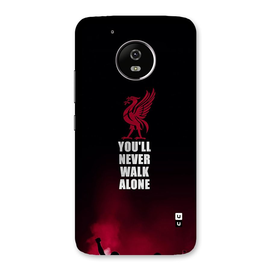 Walk Alone Back Case for Moto G5