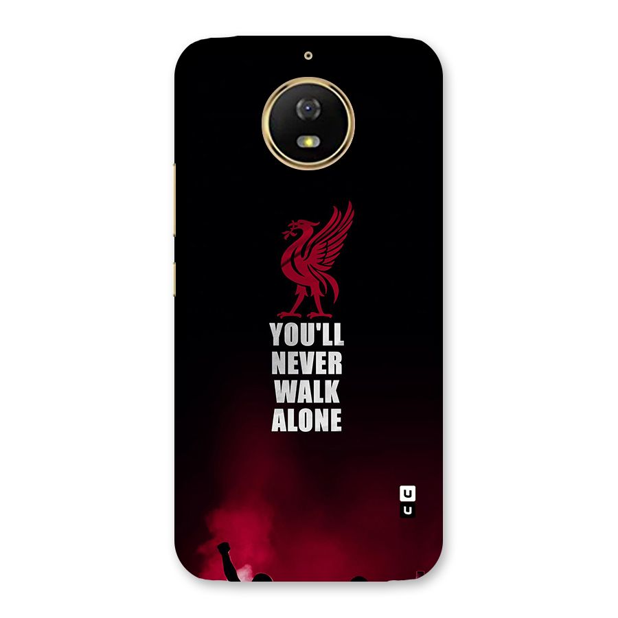 Walk Alone Back Case for Moto G5s