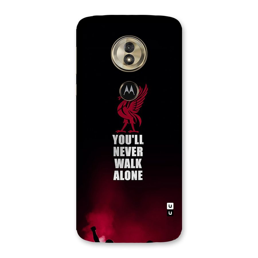 Walk Alone Back Case for Moto G6 Play