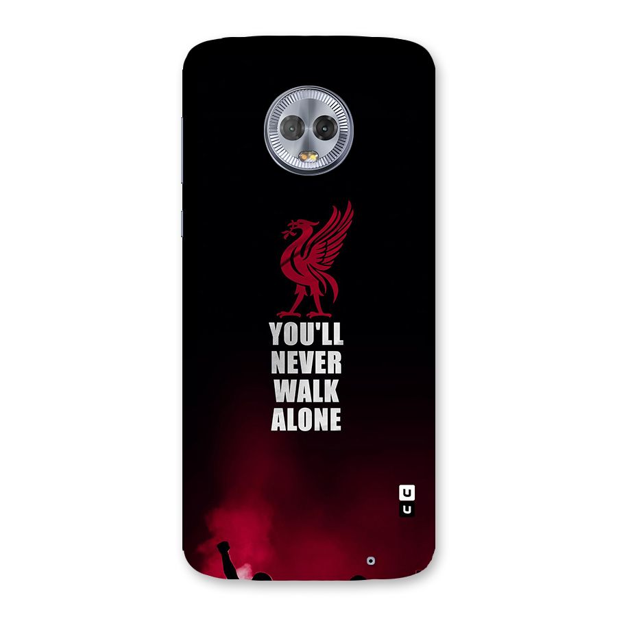 Walk Alone Back Case for Moto G6 Plus