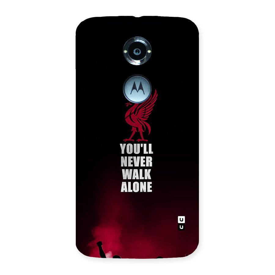 Walk Alone Back Case for Moto X2