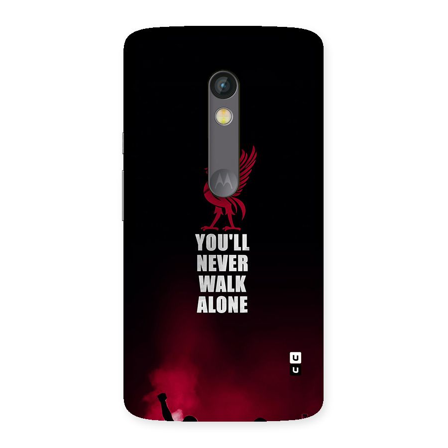 Walk Alone Back Case for Moto X Play