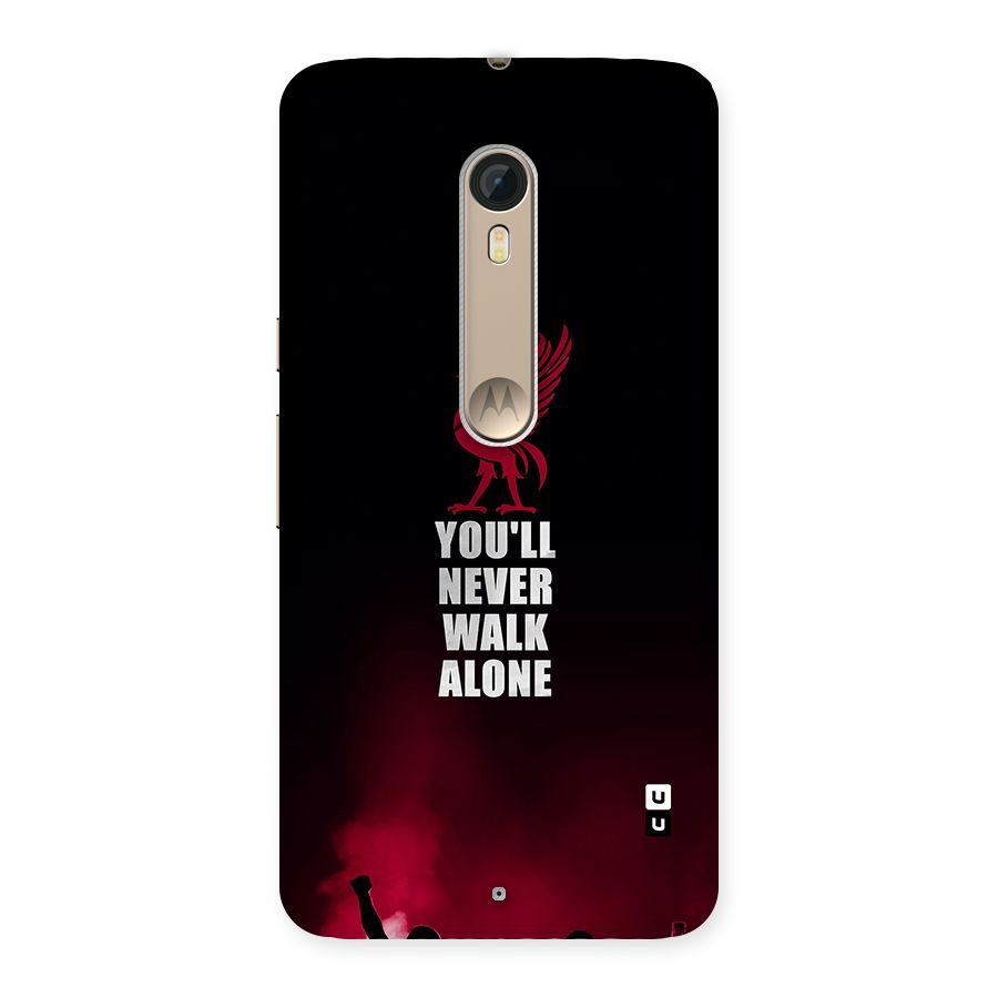 Walk Alone Back Case for Moto X Style