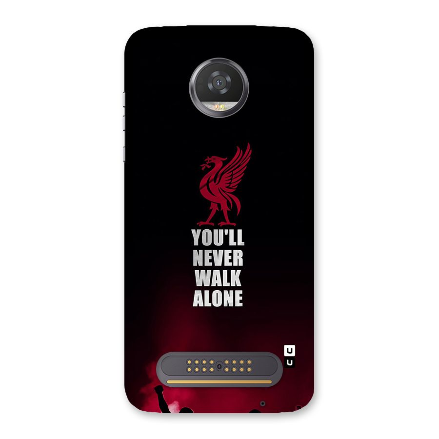 Walk Alone Back Case for Moto Z2 Play