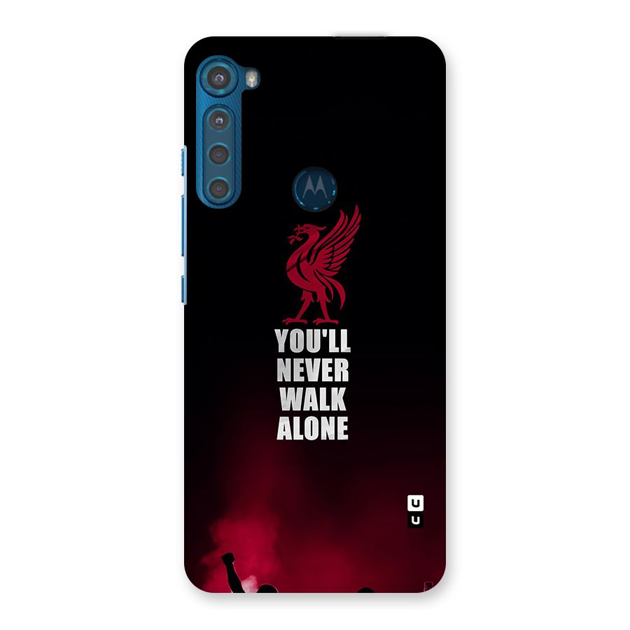 Walk Alone Back Case for Motorola One Fusion Plus