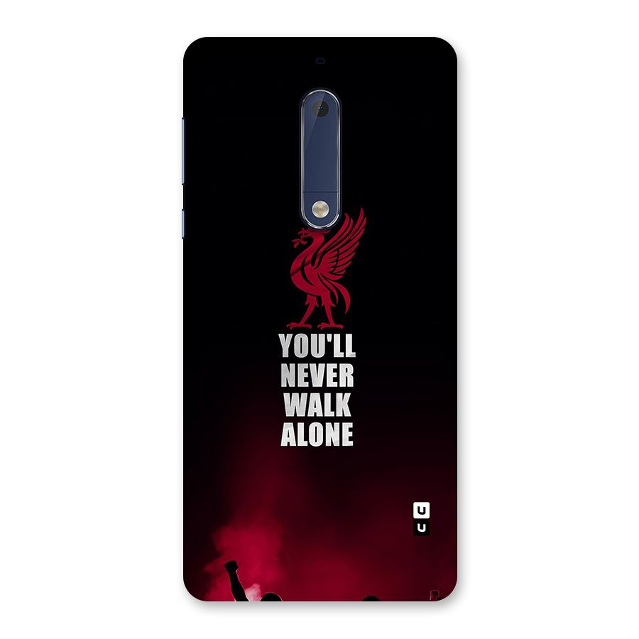 Walk Alone Back Case for Nokia 5