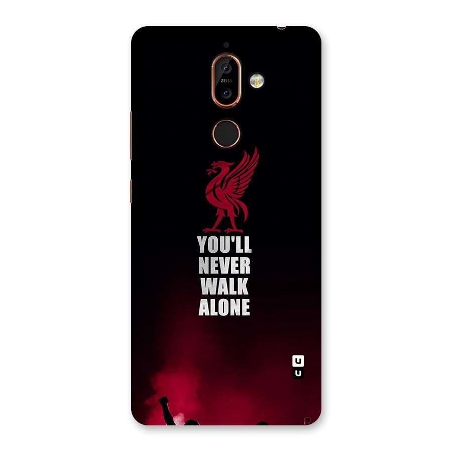 Walk Alone Back Case for Nokia 7 Plus