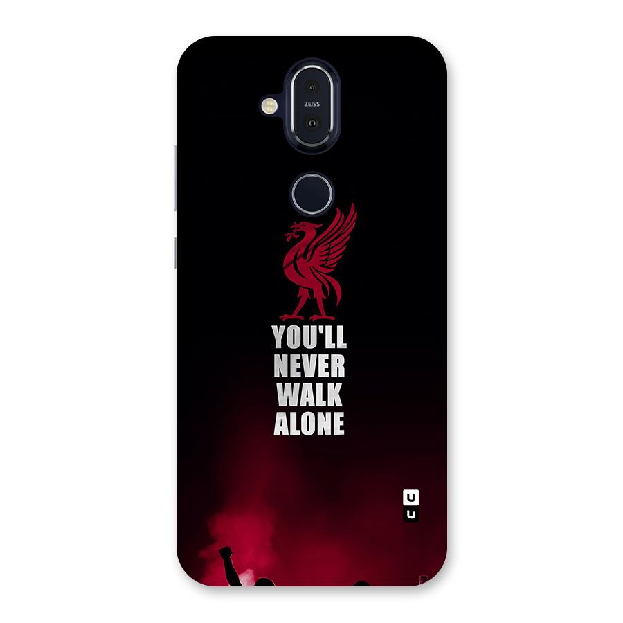 Walk Alone Back Case for Nokia 8.1