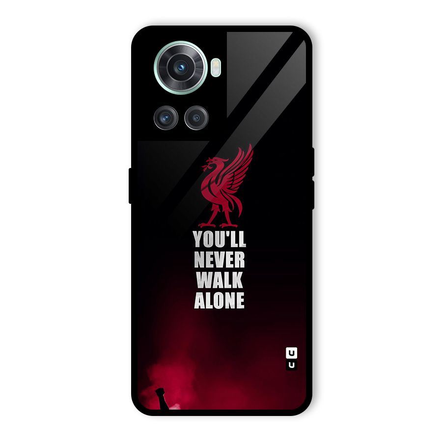 Walk Alone Glass Back Case for OnePlus 10R