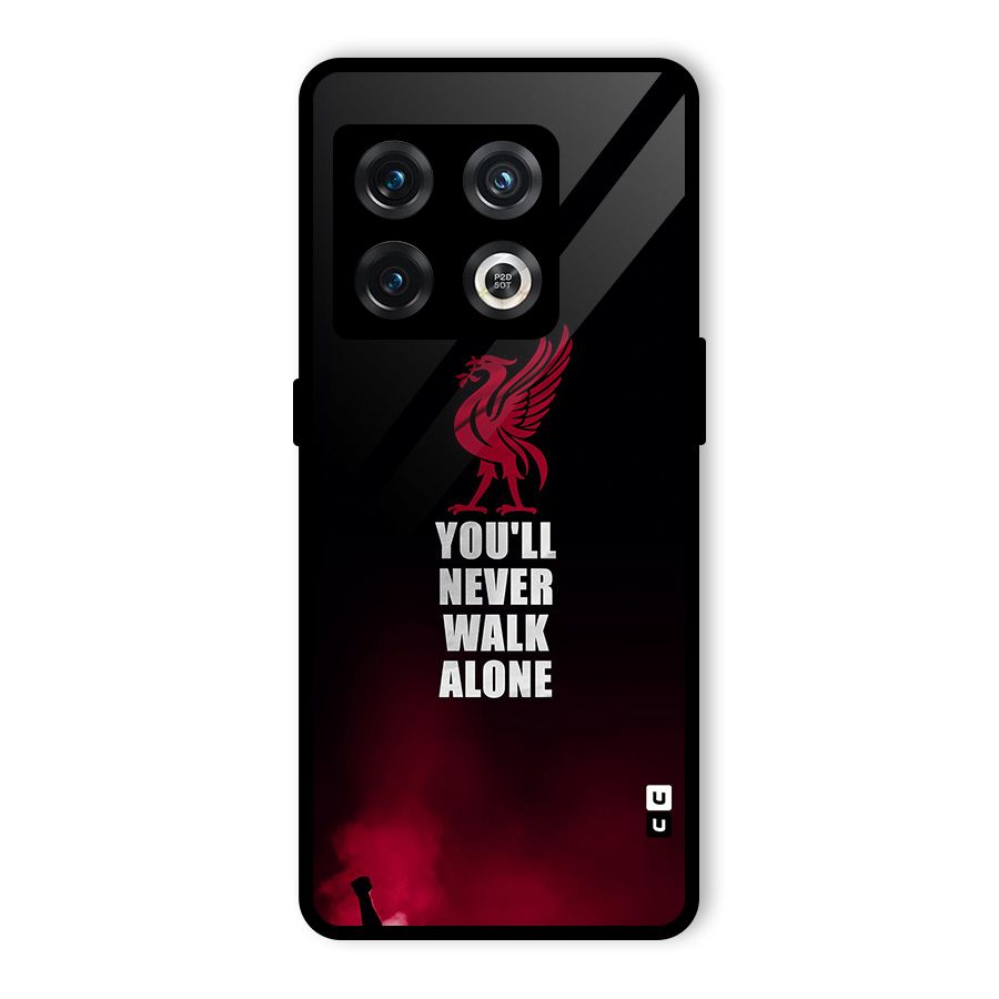 Walk Alone Glass Back Case for OnePlus 10 Pro 5G
