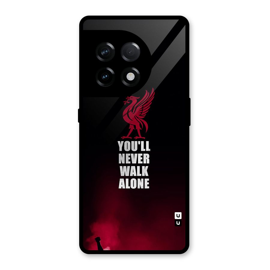 Walk Alone Glass Back Case for OnePlus 11R