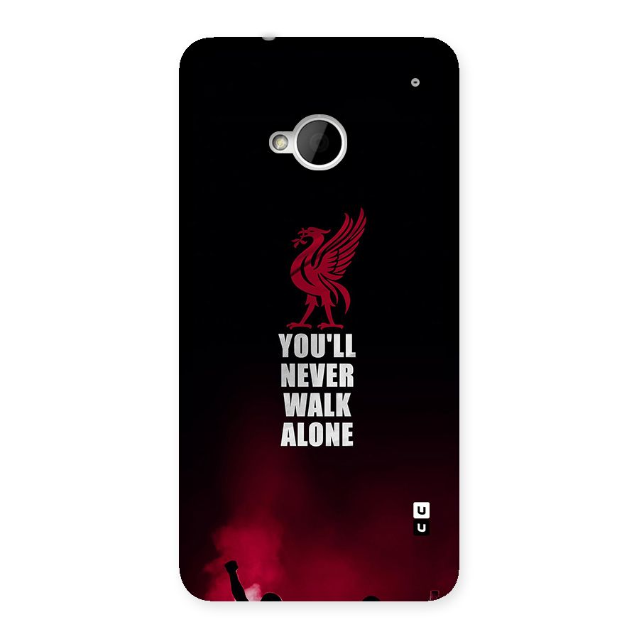 Walk Alone Back Case for One M7 (Single Sim)