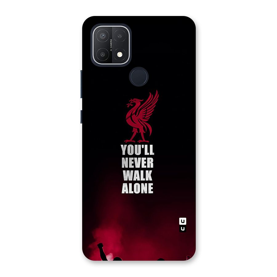 Walk Alone Back Case for Oppo A15