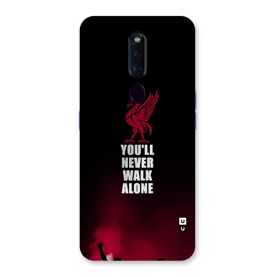 Walk Alone Back Case for Oppo F11 Pro