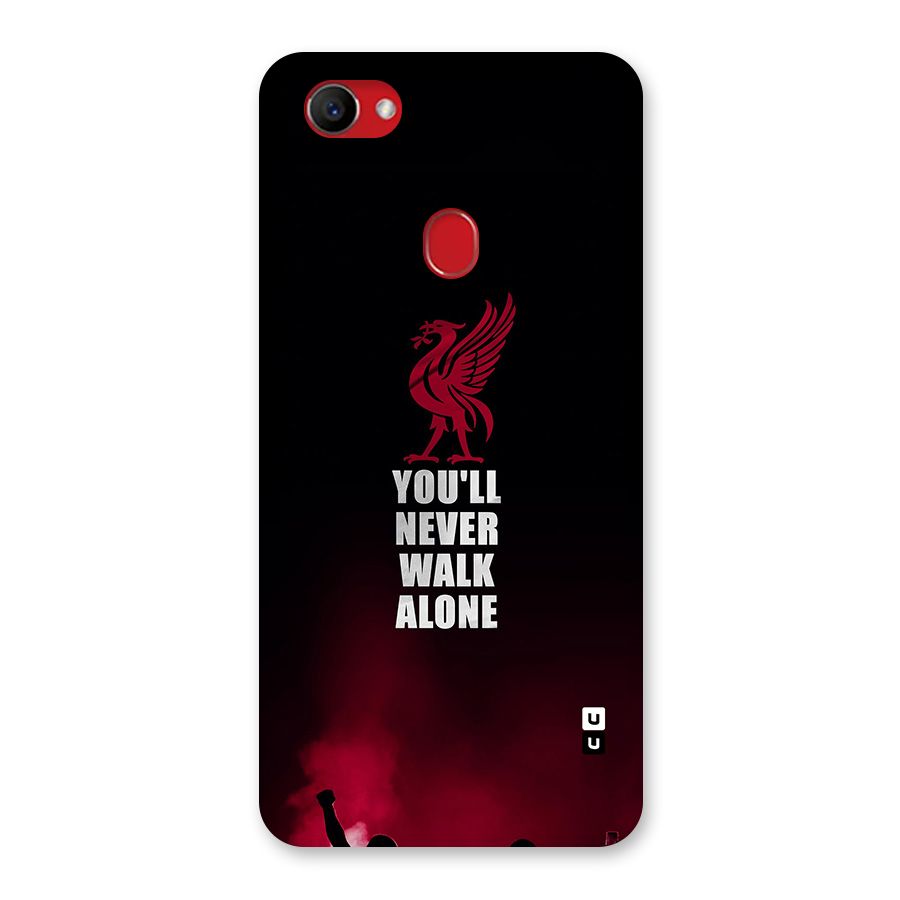 Walk Alone Back Case for Oppo F7