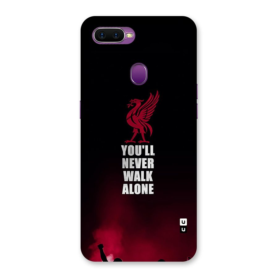 Walk Alone Back Case for Oppo F9