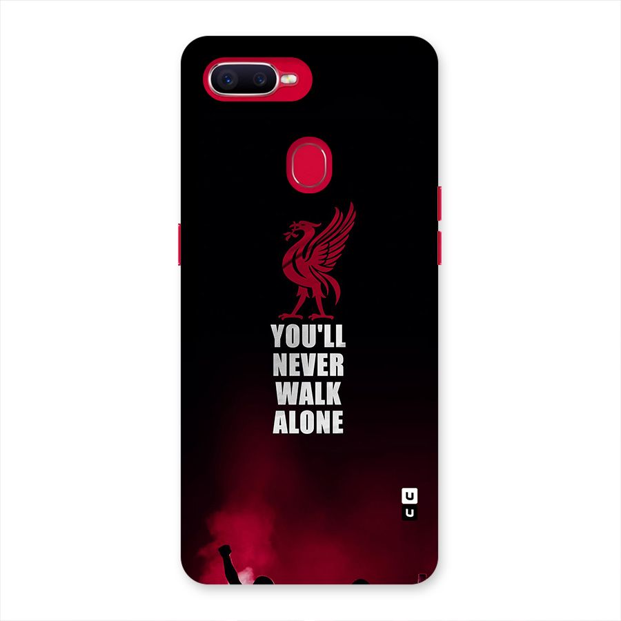 Walk Alone Back Case for Oppo F9 Pro