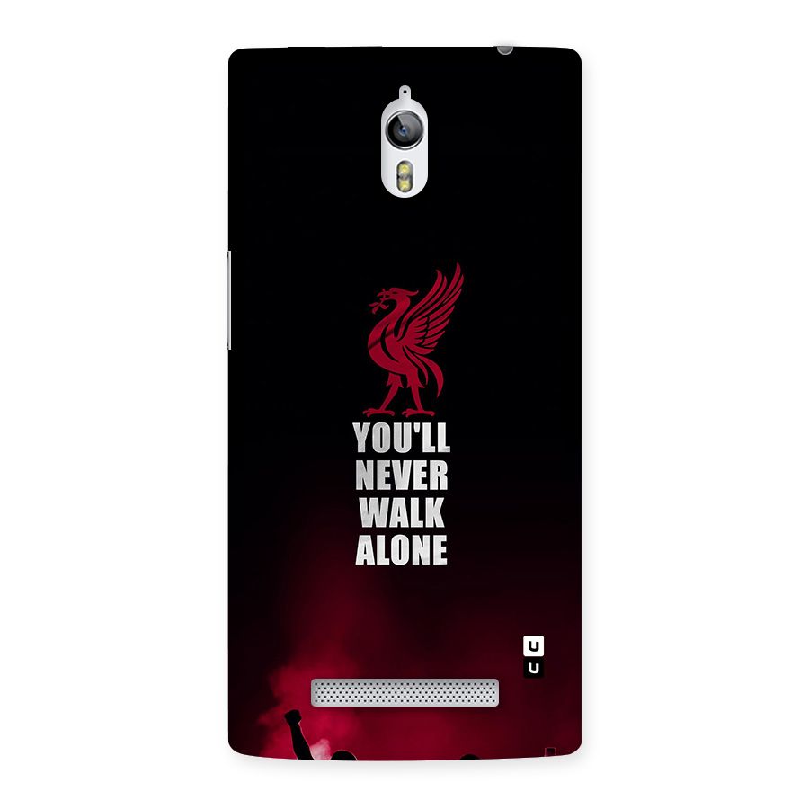 Walk Alone Back Case for Oppo Find 7