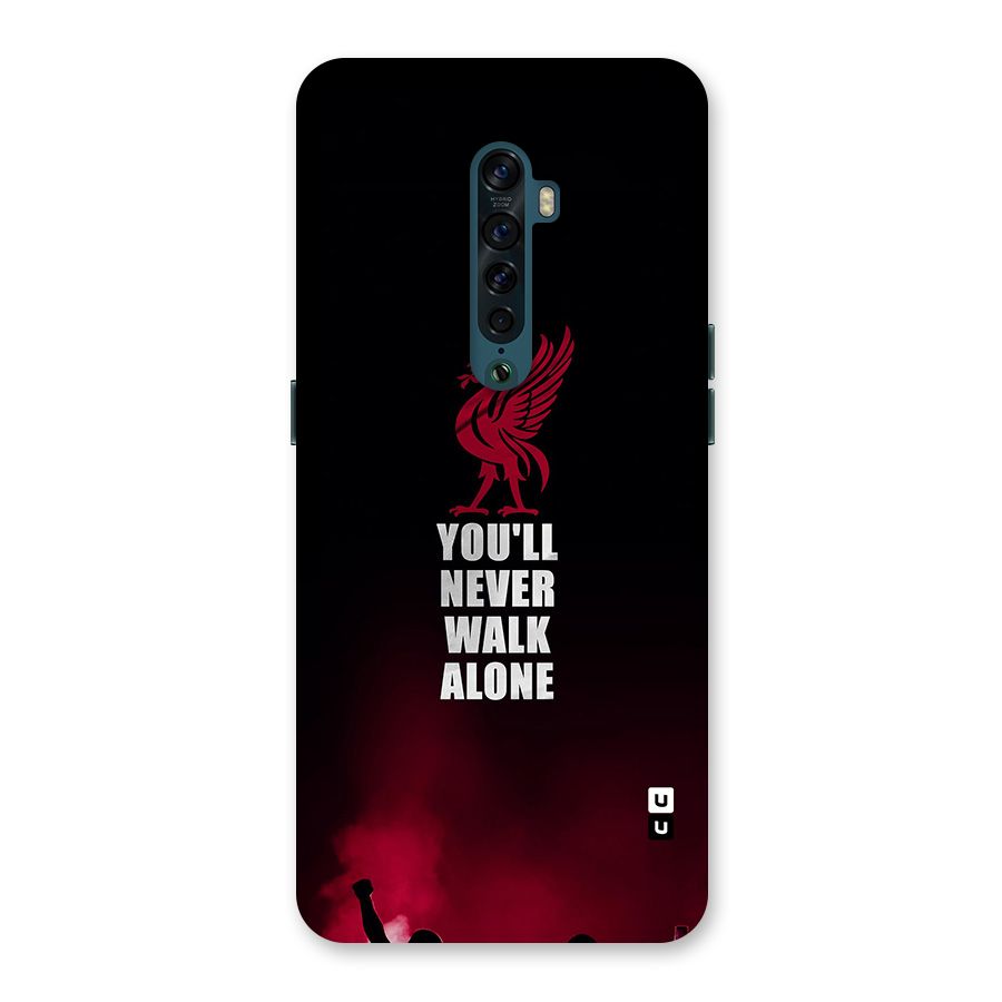 Walk Alone Back Case for Oppo Reno2