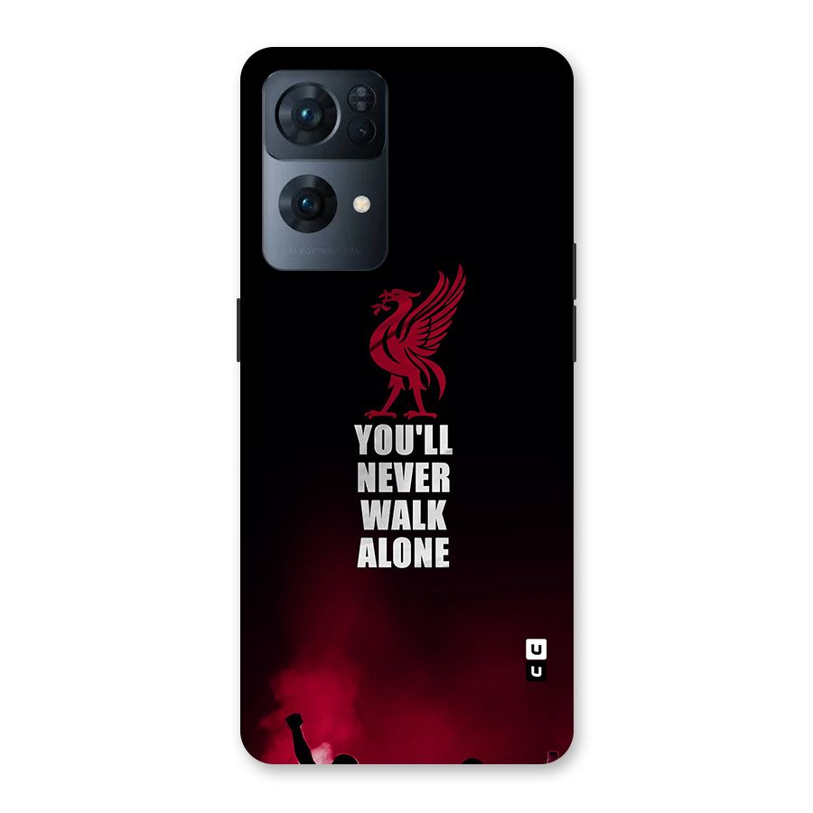 Walk Alone Back Case for Oppo Reno7 Pro 5G