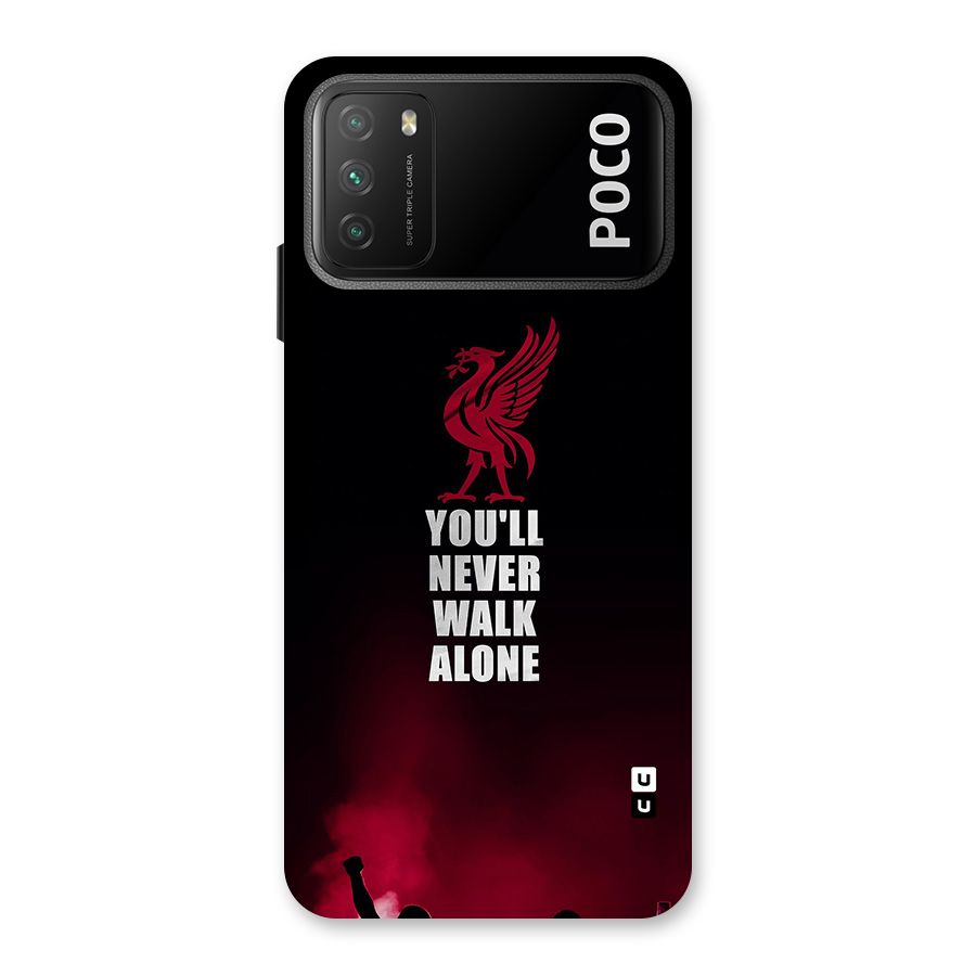 Walk Alone Back Case for Poco M3