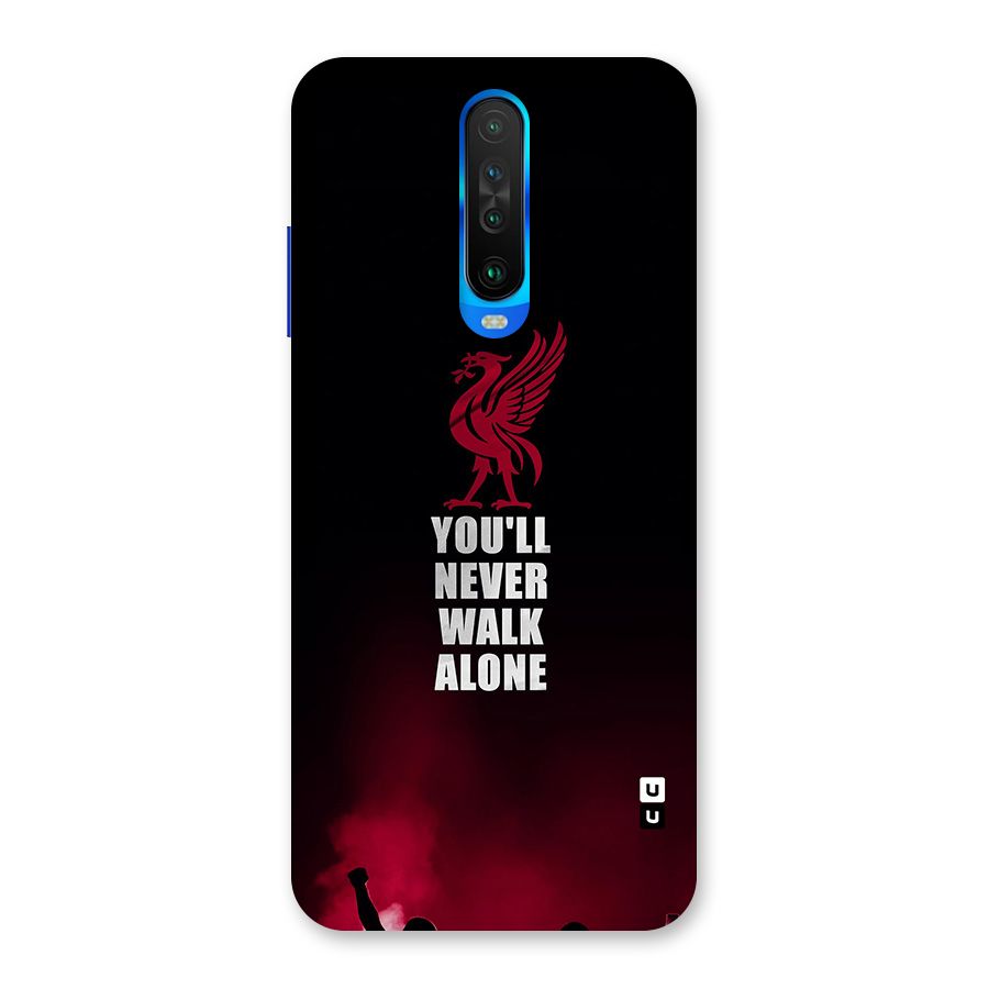 Walk Alone Back Case for Poco X2