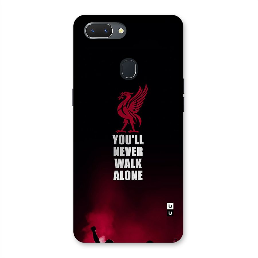 Walk Alone Back Case for Realme 2