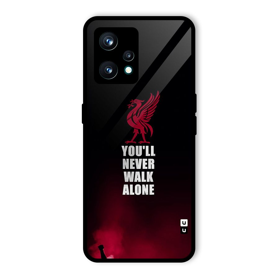 Walk Alone Glass Back Case for Realme 9 Pro Plus 5G