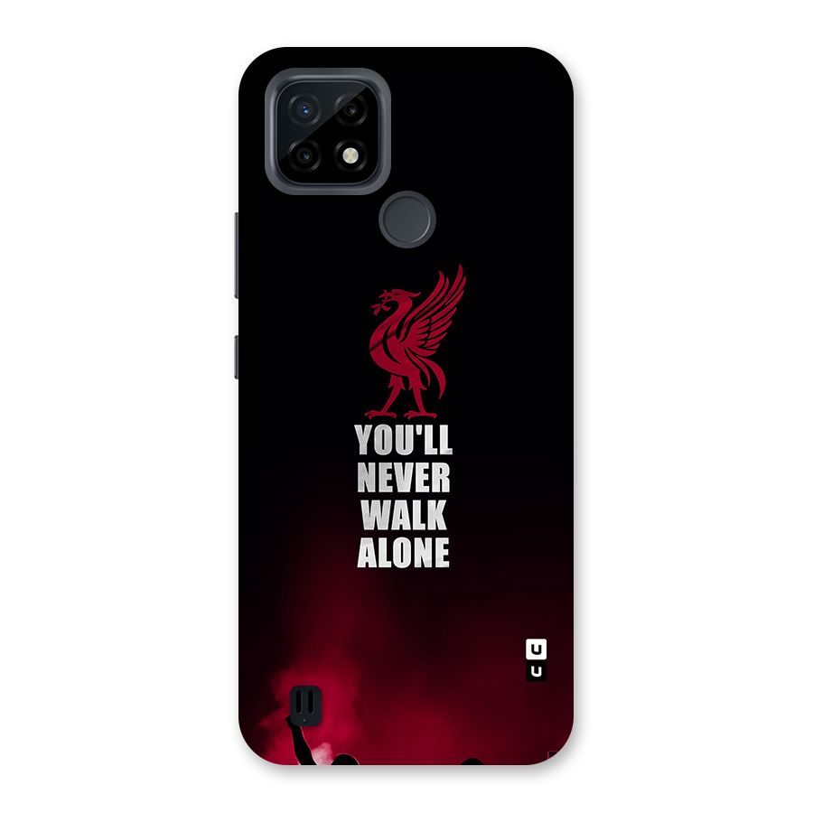 Walk Alone Back Case for Realme C21