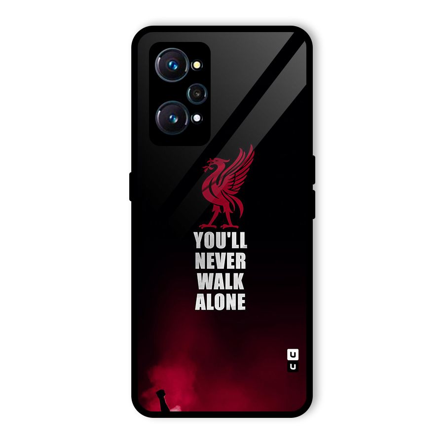 Walk Alone Glass Back Case for Realme GT 2