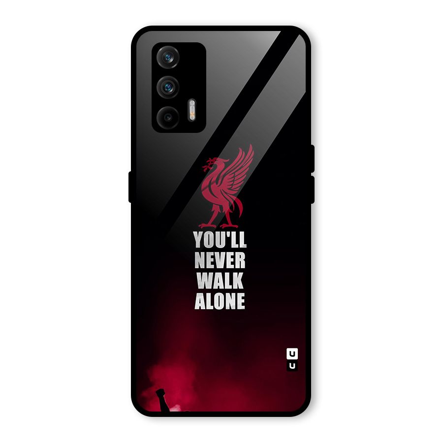 Walk Alone Glass Back Case for Realme GT 5G