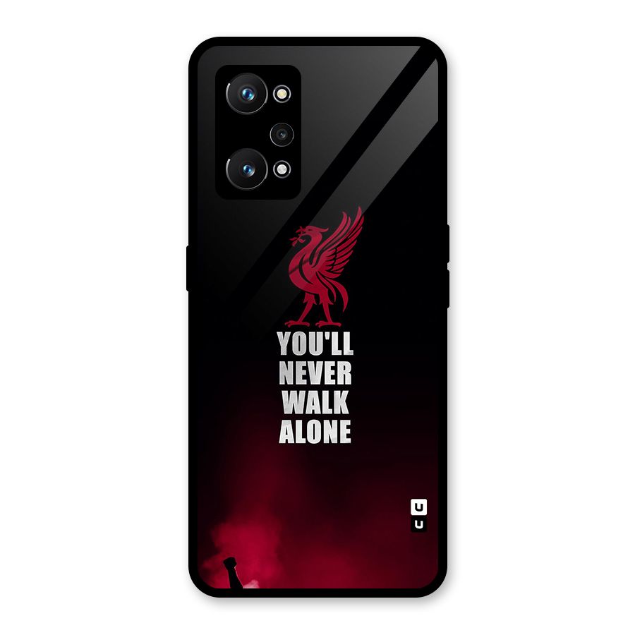 Walk Alone Glass Back Case for Realme GT Neo 3T