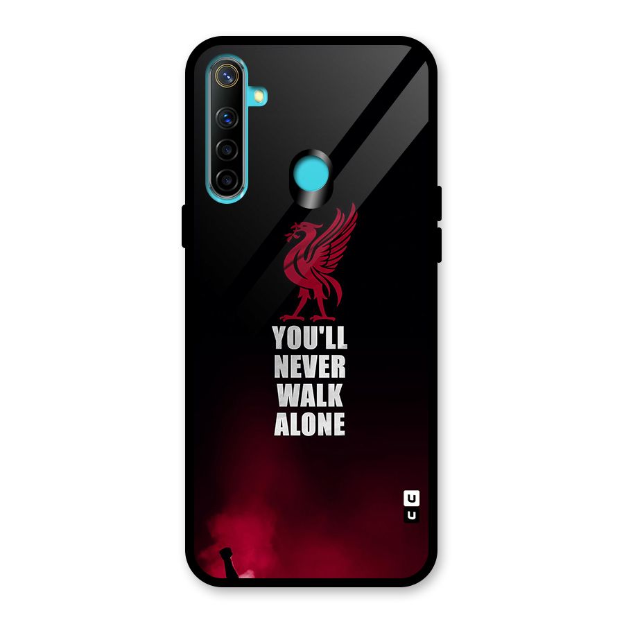 Walk Alone Glass Back Case for Realme Narzo 10