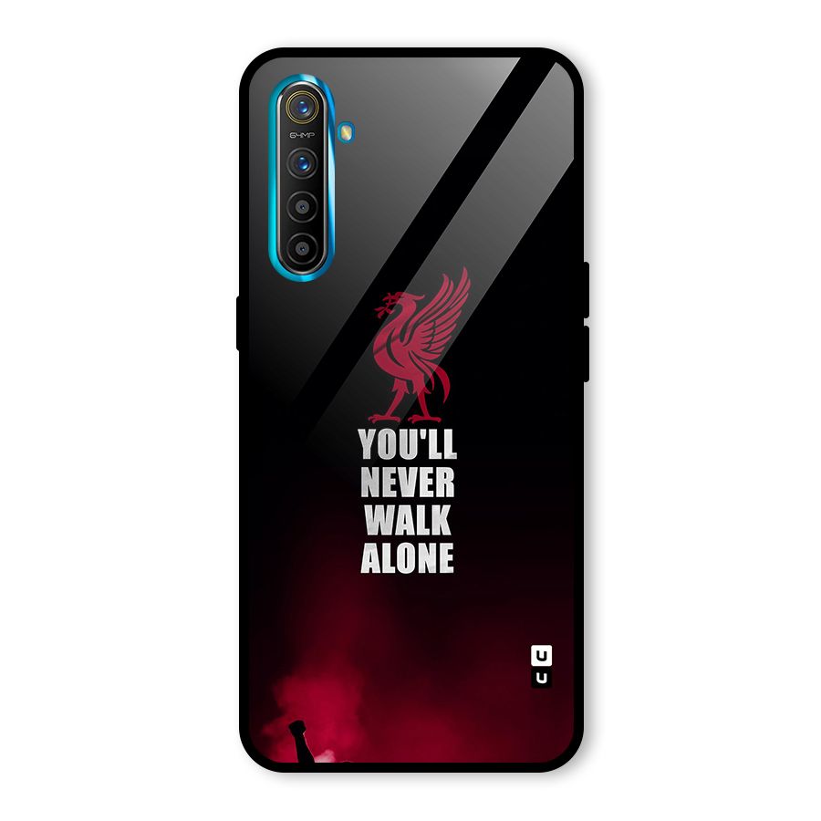 Walk Alone Glass Back Case for Realme X2