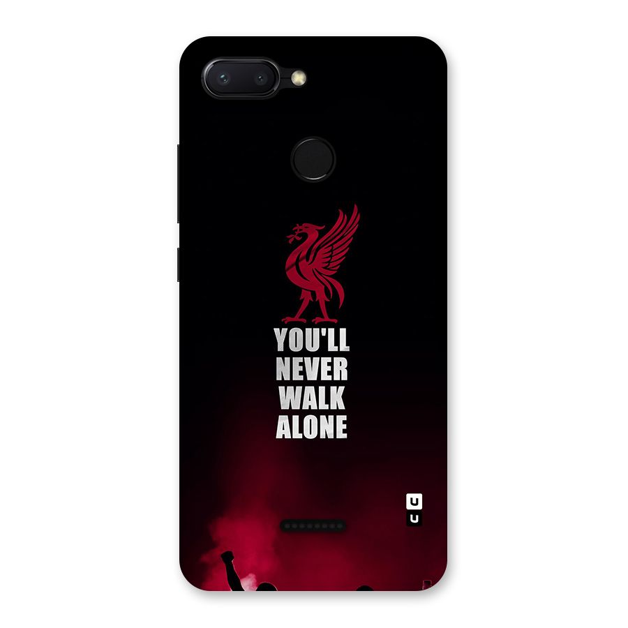 Walk Alone Back Case for Redmi 6