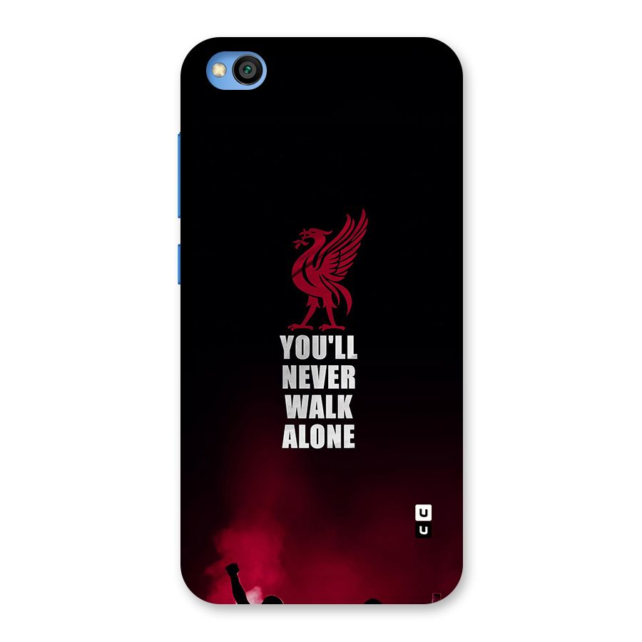 Walk Alone Back Case for Redmi Go
