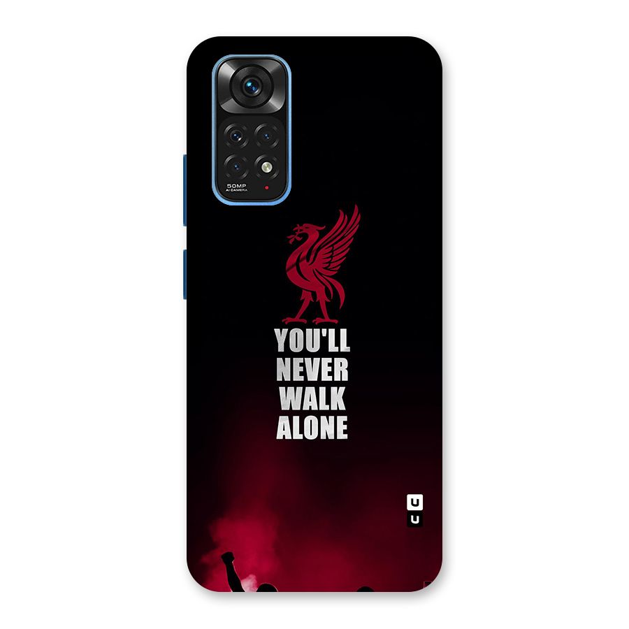 Walk Alone Back Case for Redmi Note 11S