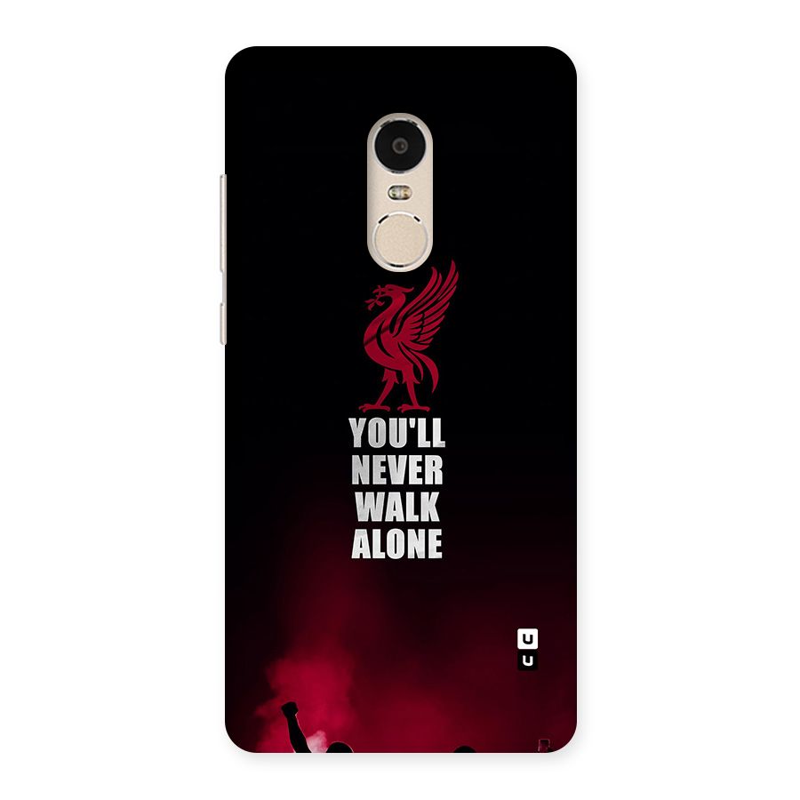 Walk Alone Back Case for Redmi Note 4