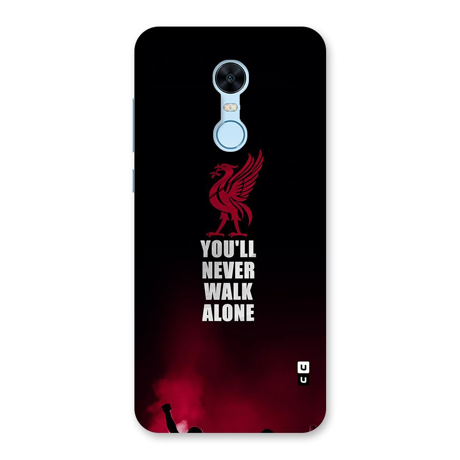 Walk Alone Back Case for Redmi Note 5