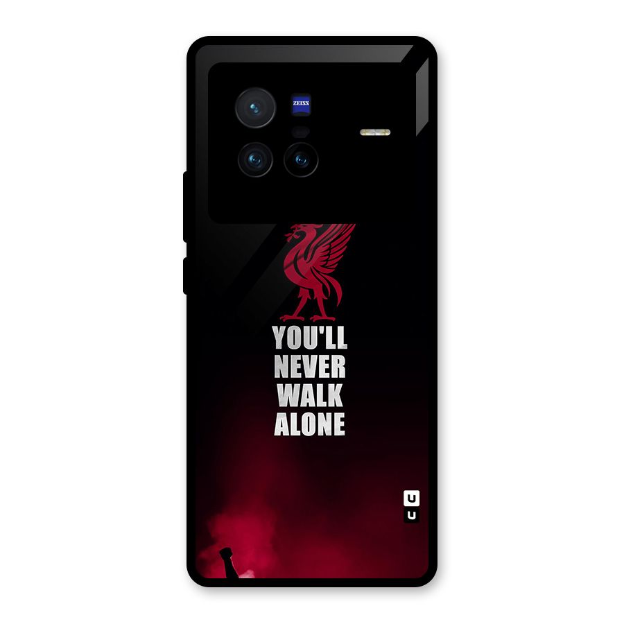 Walk Alone Glass Back Case for Vivo X80