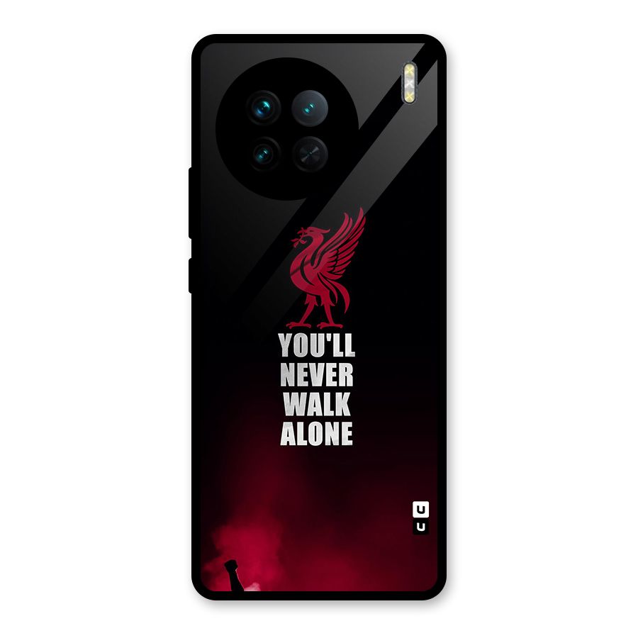 Walk Alone Glass Back Case for Vivo X90