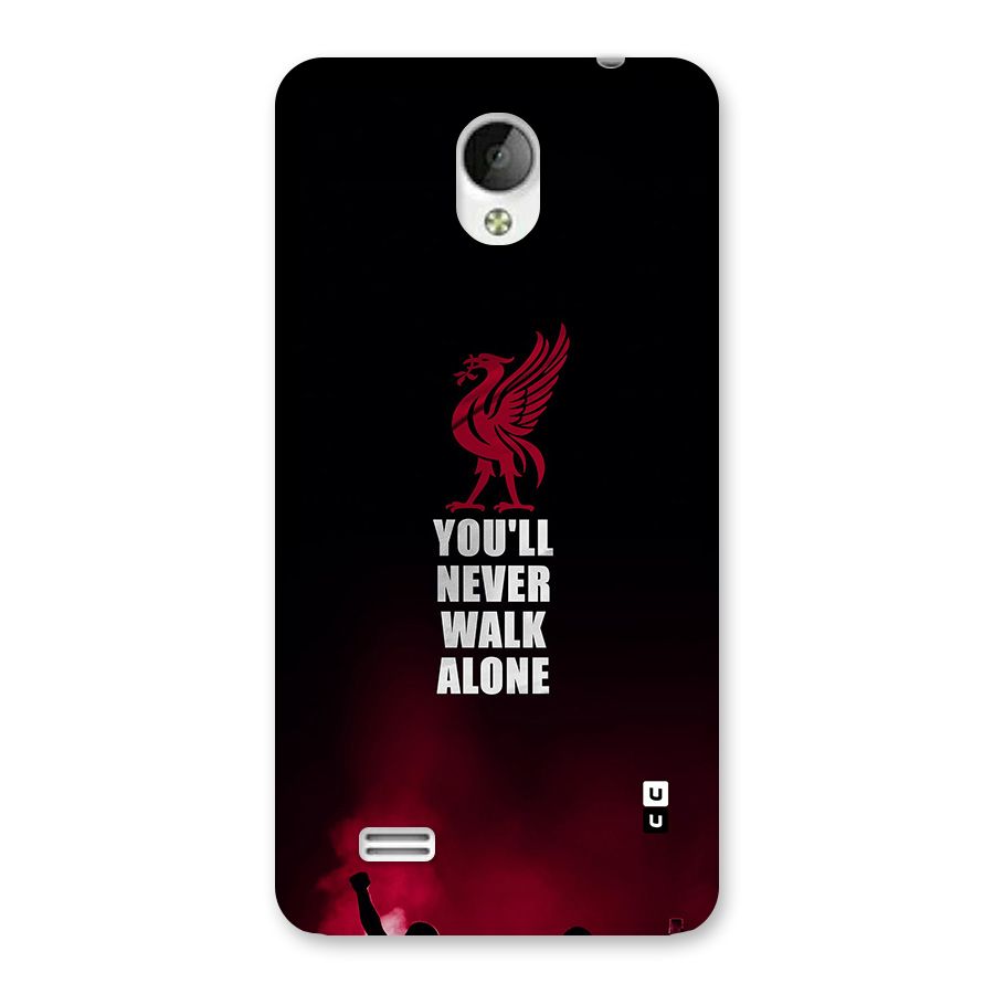 Walk Alone Back Case for Vivo Y21