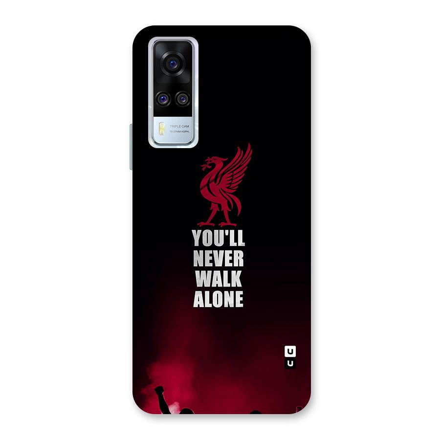 Walk Alone Glass Back Case for Vivo Y51