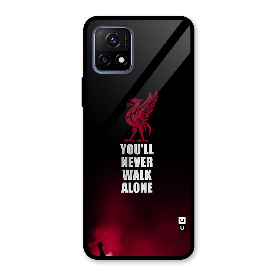 Walk Alone Glass Back Case for Vivo Y72 5G