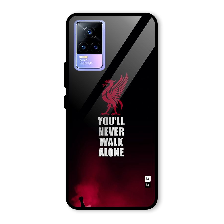Walk Alone Glass Back Case for Vivo Y73