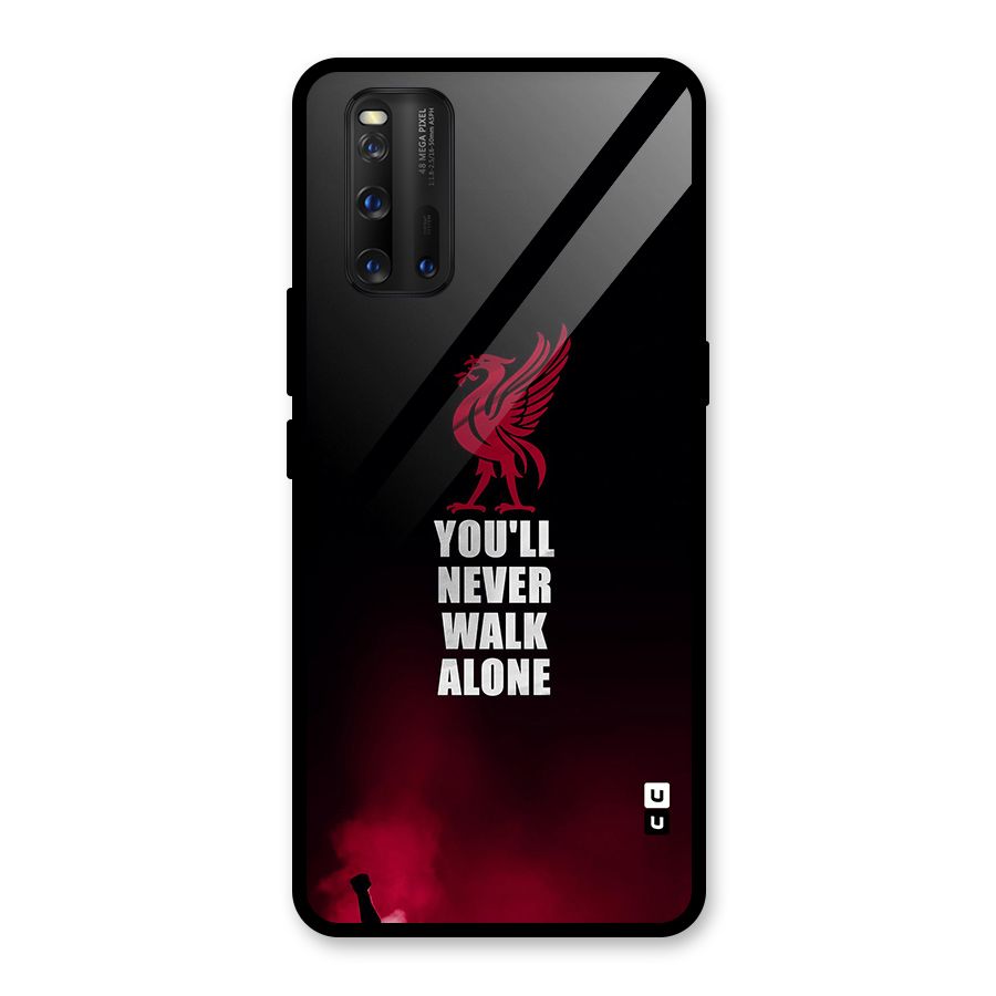 Walk Alone Glass Back Case for Vivo iQOO 3
