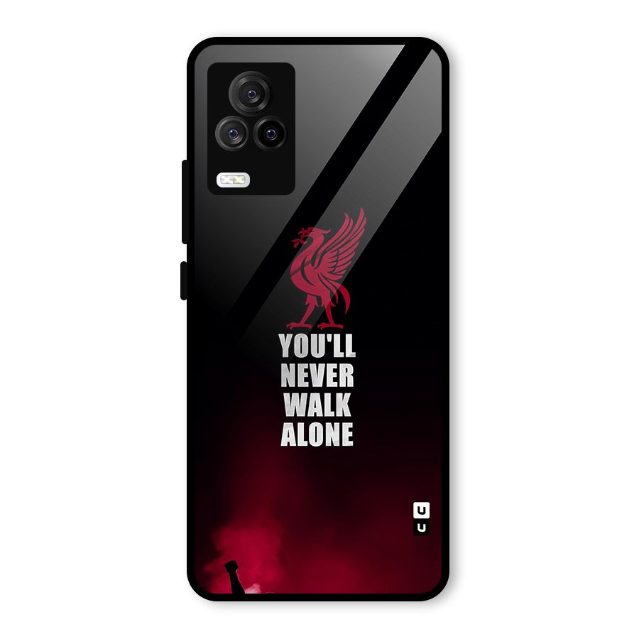 Walk Alone Glass Back Case for Vivo iQOO 7 Legend 5G