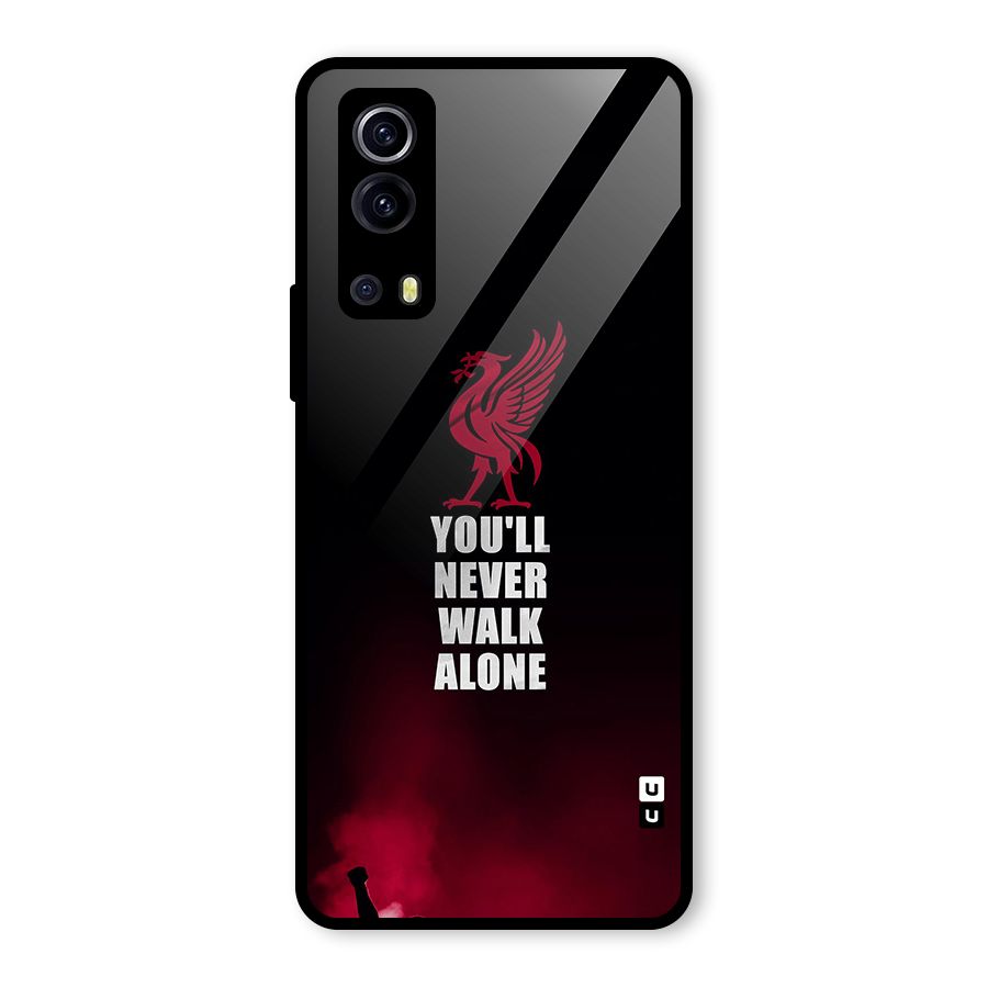 Walk Alone Glass Back Case for Vivo iQOO Z3